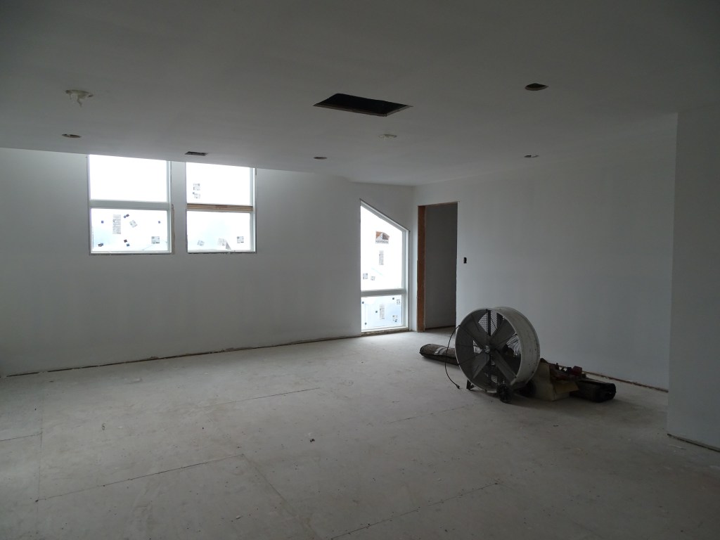 Louis & Sons Drywall project at Kula Urban Farm in Asbury Park New Jersey