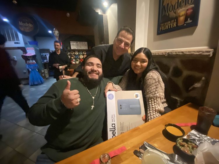 Mike, Javier, and Dulce