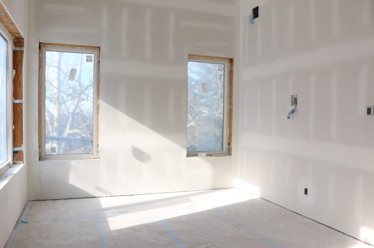 livingston window drywall light