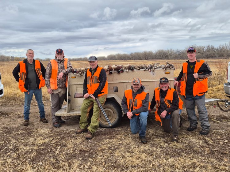 JM/CA Hunting Reunion Camp crew in field